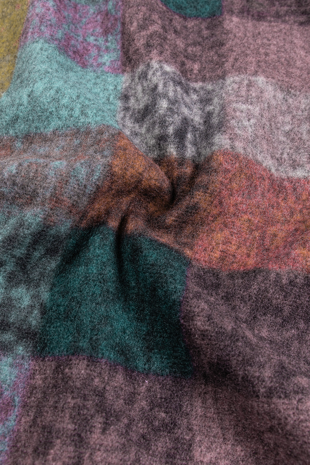 Multicolour Plaid Pocketed Shacket