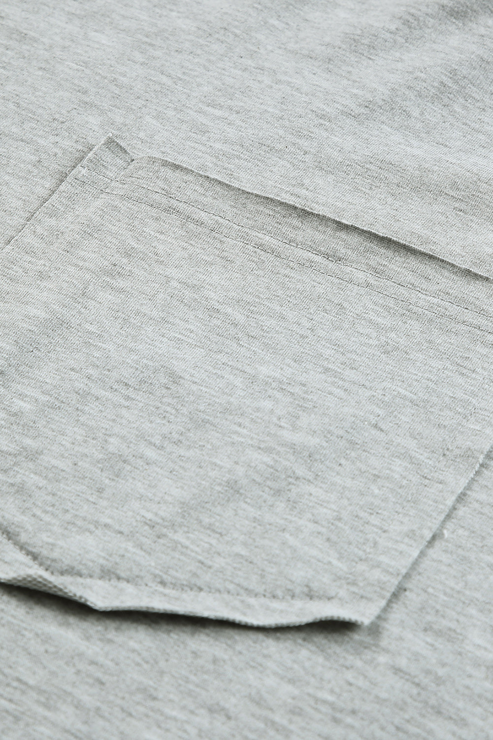 Black Pocketed Oversized Drop Sleeve Top