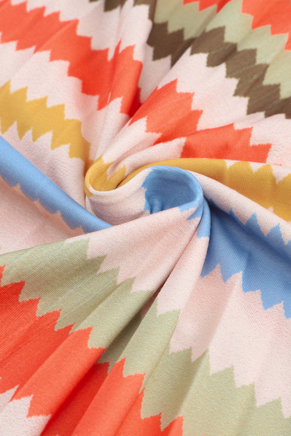 Stripe Tie Straps Loose V Neck Maxi Dress