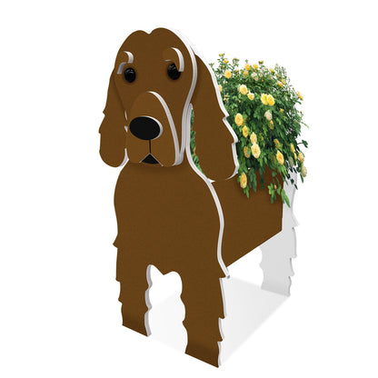 Garden Art Decoration Dog Flower Pot