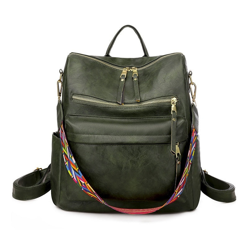 Large-Capacity Niche-Design Womens Backpack