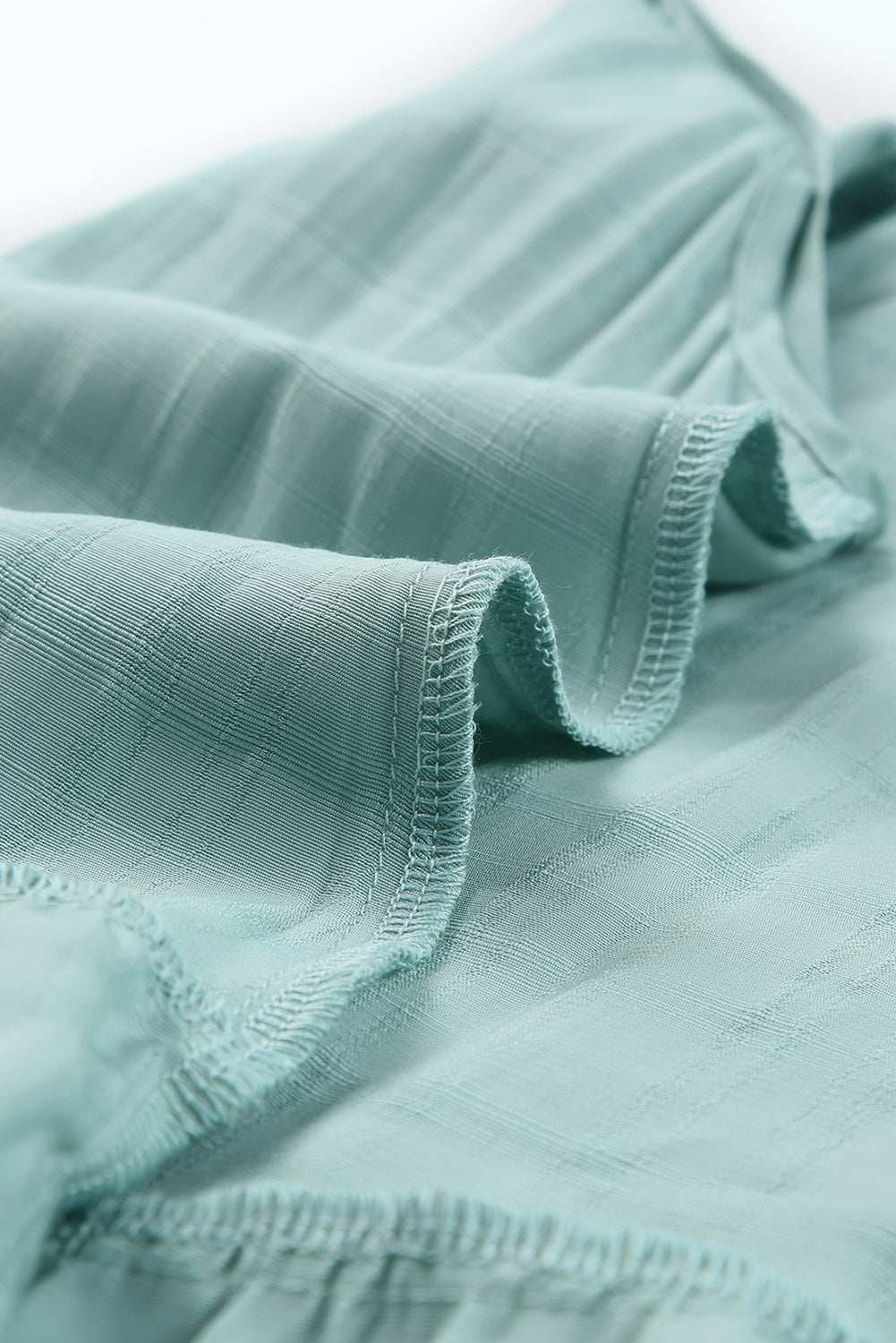 Pink Lightweight Ruffle Hem Halter Tank Top