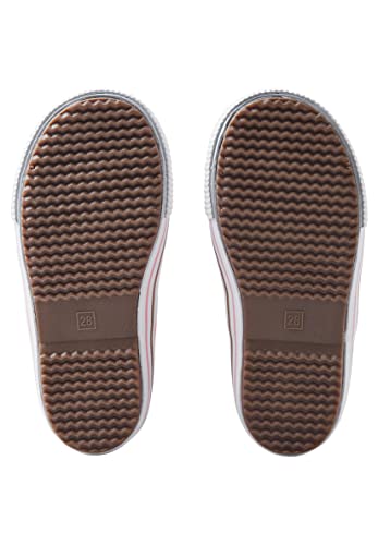 Reima Ankles Waterproof Low Cut Rain Boots Outdoor Rubber Boot for Kids, Light Pink, 12/12.5 Little Kid