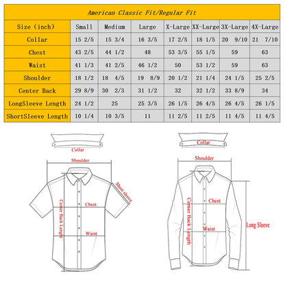 PASHARTUK Cotton Regular Fit Mens Long Sleeve Shirts Button Down Shirts for Men(Navy White 095,XX-Large)