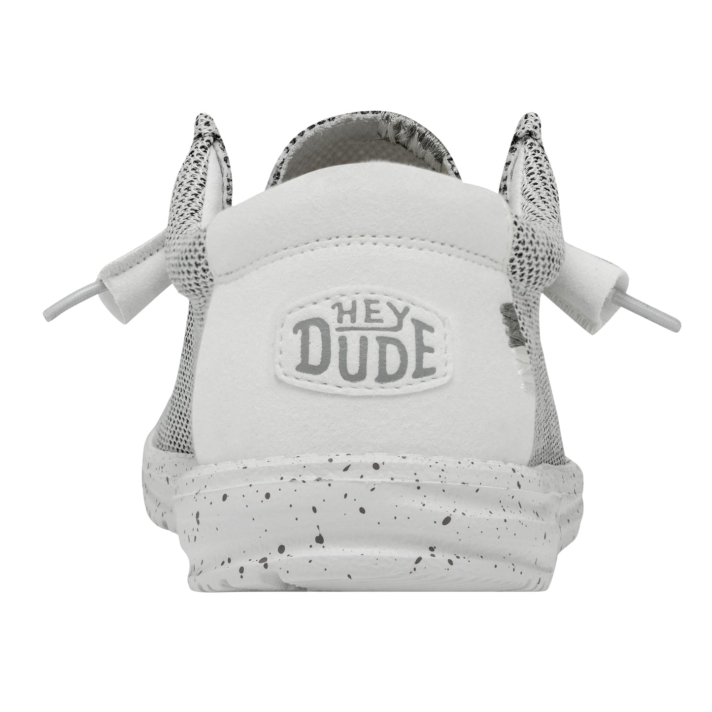 Hey Dude Men's Wally Sox Stone White Size 10 | Men’s Shoes | Men's Lace Up Loafers | Comfortable & Light-Weight