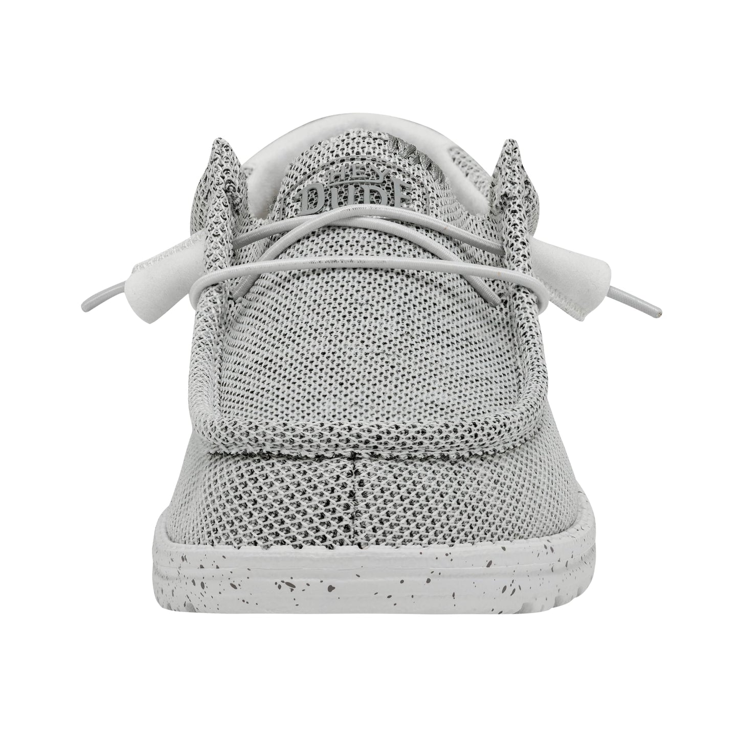 Hey Dude Men's Wally Sox Stone White Size 10 | Men’s Shoes | Men's Lace Up Loafers | Comfortable & Light-Weight